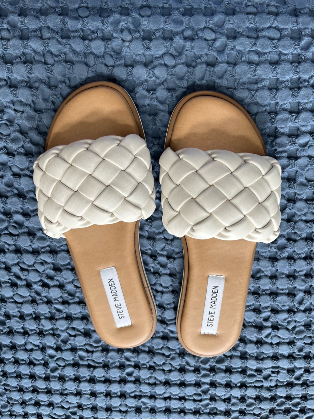 Steve Madden Woven Slide Sandals